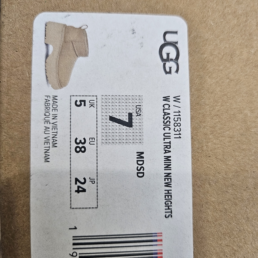 UGG Women's Ultra Mini New Heights (US Women's 7) - Picture 3 of 6